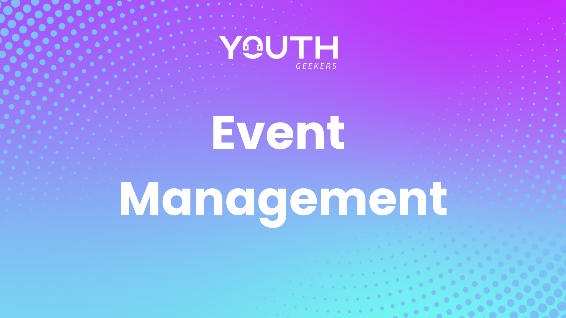 Event Management Banner